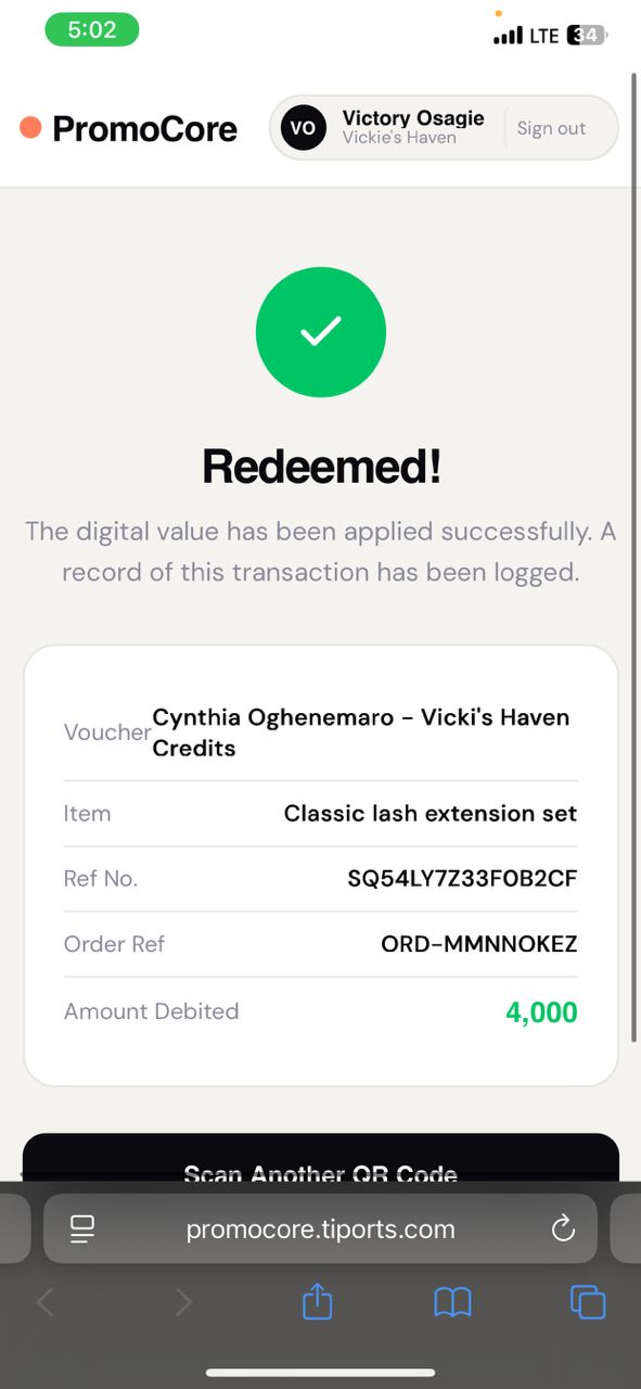 Classic Lash Extension Set redemption